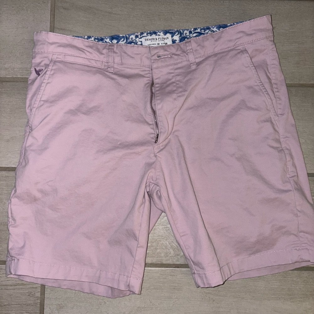 Men's Pink Vineyard Vines Shorts